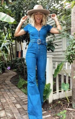 Show Me Your Mumu Heartland Jumpsuit ~ Braided True Blue -Show Me Your Mumu IMG 0072