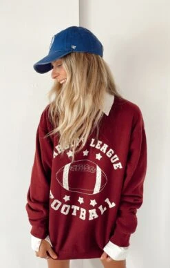 Show Me Your Mumu Stanley Sweatshirt ~ Football League Graphic -Show Me Your Mumu IMG 11752