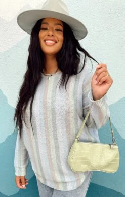 Show Me Your Mumu Atlas Sweater ~ True Blue Stripe -Show Me Your Mumu IMG 1279 9b718d19 853e 4f17 8e3b dfbd9b807c39