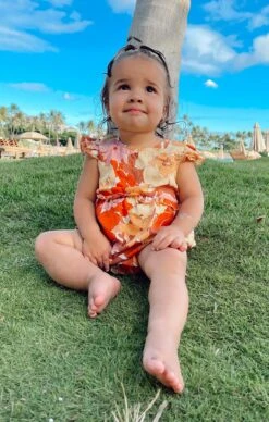 Show Me Your Mumu The Soutas Onesie ~ Party Poppy Blooms