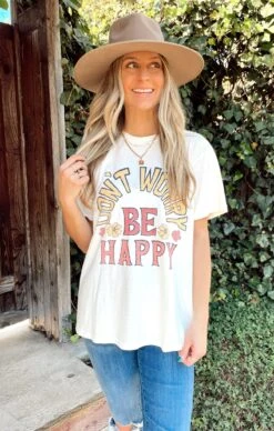 Show Me Your Mumu Thomas Tee ~ Be Happy Graphic -Show Me Your Mumu IMG 1788