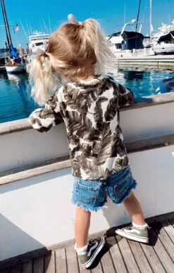 Show Me Your Mumu Mini Arroyo Sweater ~ Green Majestic Palm Knit -Show Me Your Mumu IMG 1824