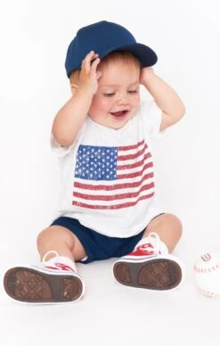 Show Me Your Mumu Mini Cooper Tee ~ American Flag Graphic -Show Me Your Mumu IMG 2414