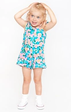 Show Me Your Mumu Mini Tilda Romper ~ Violets Garden