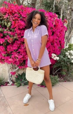 Show Me Your Mumu Range Romper ~ Bright Lilac -Show Me Your Mumu IMG 2677