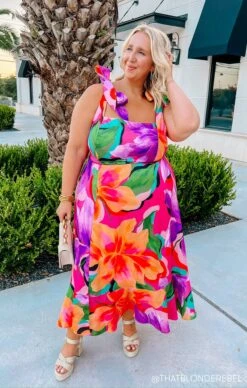 Show Me Your Mumu Garden Midi Dress ~ Water Lily -Show Me Your Mumu IMG 3885copy df890eaf 98c8 4519 999b 846162bd86b9