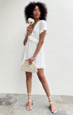 Show Me Your Mumu Virginia Dress ~ White Speckle Dots -Show Me Your Mumu IMG 6495