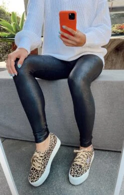 Show Me Your Mumu SPANX Faux Leather Leggings ~ Black -Show Me Your Mumu IMG 7238 1