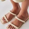 Show Me Your Mumu Dolce Vita Ivee Sandals ~ Vanilla Pearl