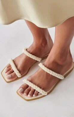 Show Me Your Mumu Dolce Vita Ivee Sandals ~ Vanilla Pearl
