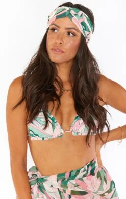 Show Me Your Mumu Imogen Headband ~ Flamingo Palms
