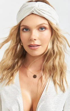 Show Me Your Mumu Imogen Headband ~ Roller Glitz Ivory