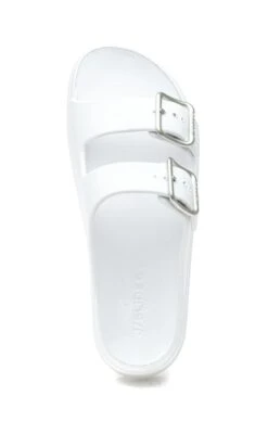Show Me Your Mumu J Slides Simply Eva Pool Slide ~ White -Show Me Your Mumu JSLIDES5 1