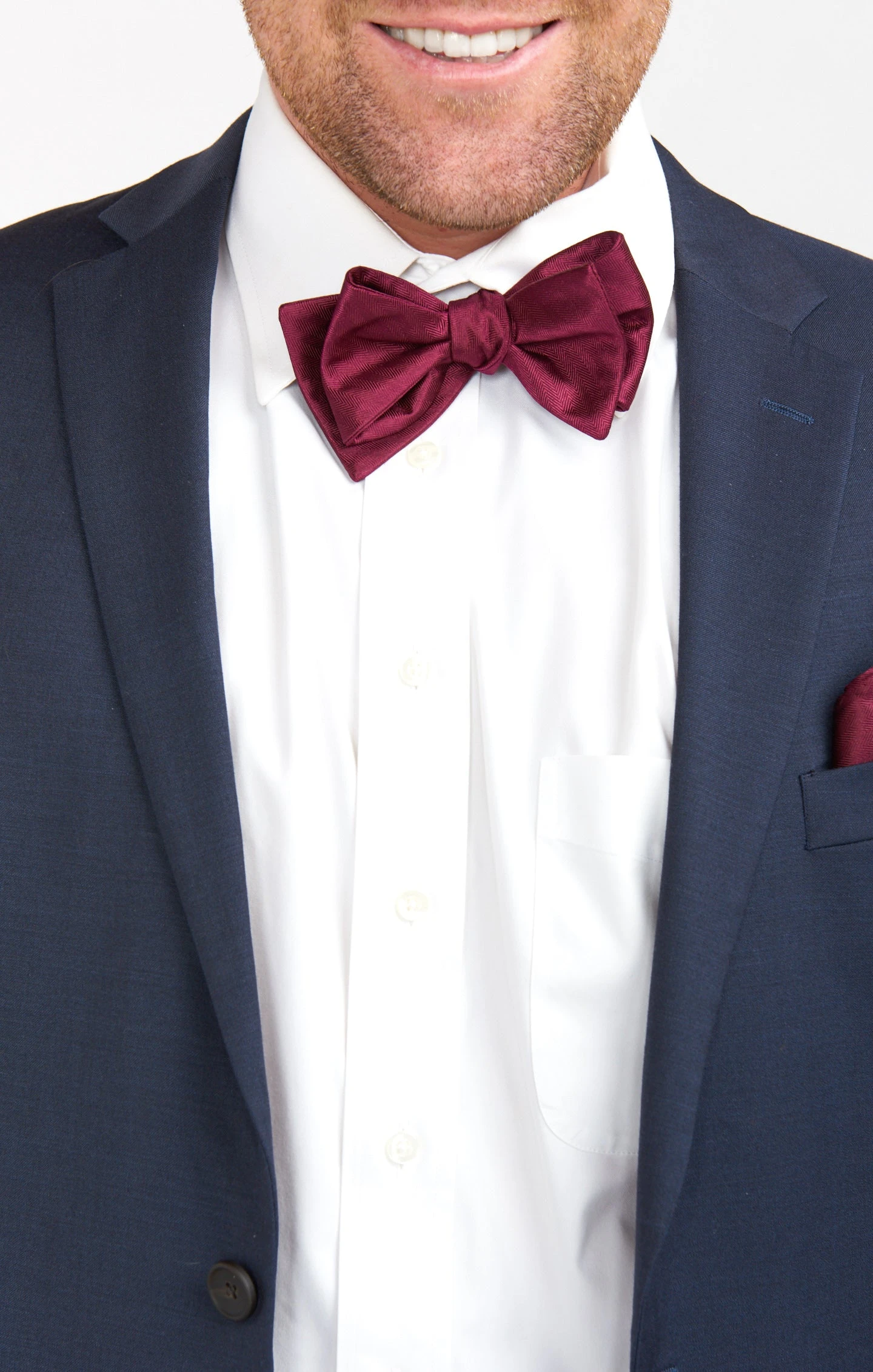 Show Me Your Mumu Josh Bow Tie ~ Merlot Solid 3 Show Me Your Mumu Josh Bow Tie ~ Merlot Solid