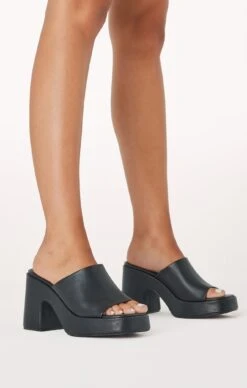 Show Me Your Mumu Billini Leslie Platform Heel ~ Black -Show Me Your Mumu LESLIE BLACK