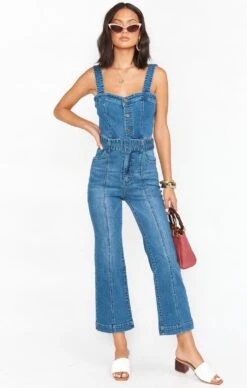 Show Me Your Mumu Acacia Jumpsuit ~ Freshwater -Show Me Your Mumu MDM0 359 FW03 04