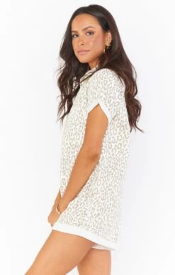 Show Me Your Mumu Range Romper ~ Sahara Leopard -Show Me Your Mumu MDM1 448 SL02 02