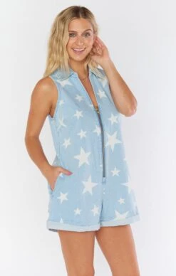 Show Me Your Mumu Reno Romper ~ Youre A Star -Show Me Your Mumu MDM3 670 YS09 03