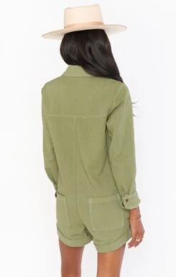Show Me Your Mumu Tegan Jumper ~ Army Green -Show Me Your Mumu MDR0 482 AR72 03