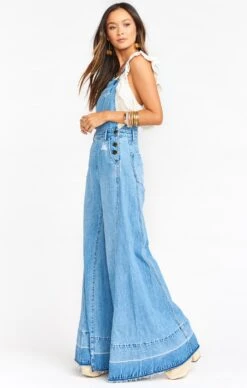 Show Me Your Mumu San Fran Overalls ~ Carolina Blue -Show Me Your Mumu MDS0 318 CB16 02 860998db 77a3 41eb 9b6f b7b87c3e5dbf