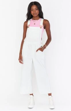 Show Me Your Mumu Marfa Overalls ~ Off White Denim -Show Me Your Mumu MDS2 538 OW10 01 3
