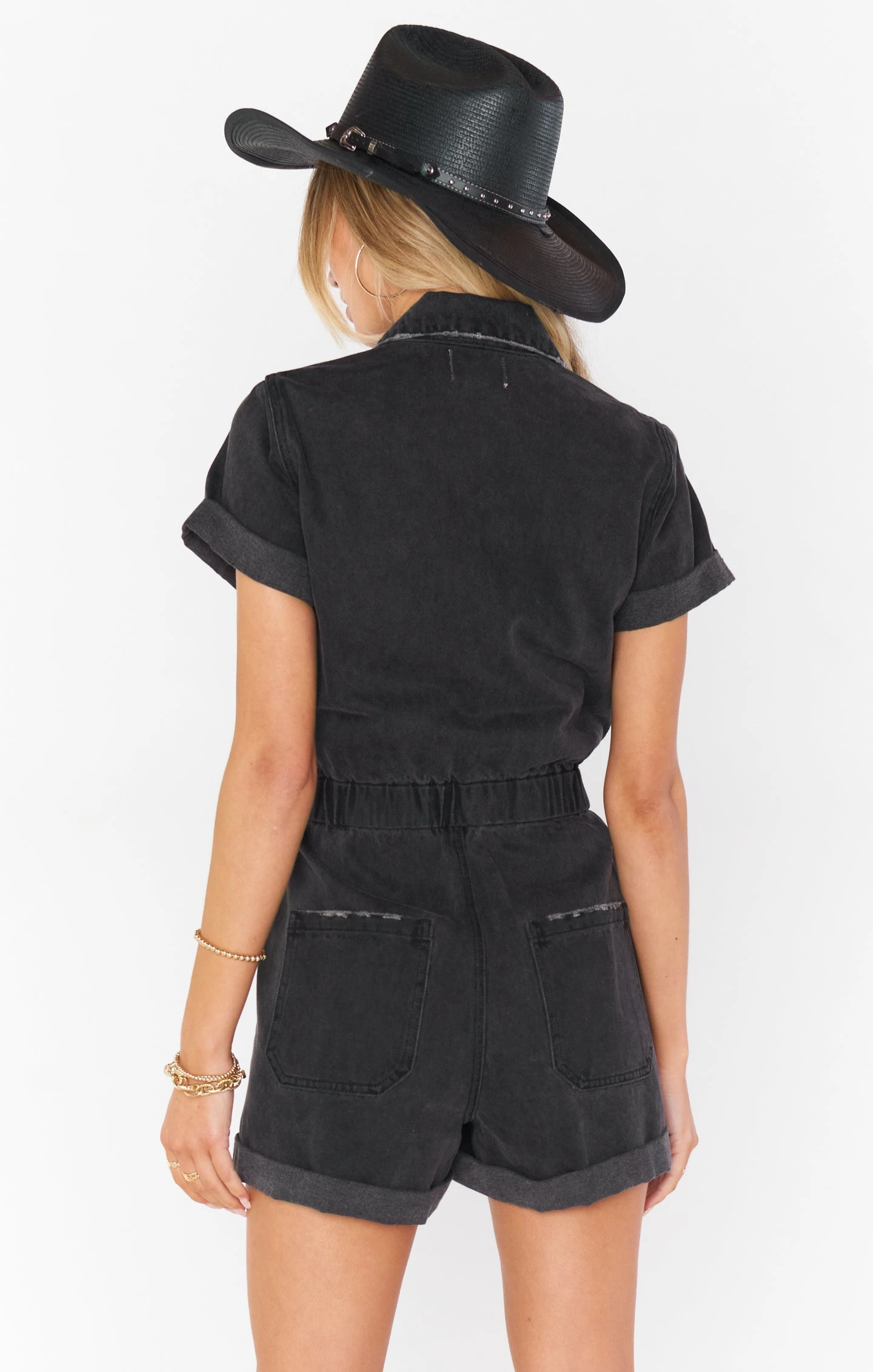 Show Me Your Mumu Cannon Romper ~ Washed Black 6 Show Me Your Mumu Cannon Romper ~ Washed Black - Image 4