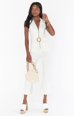 Show Me Your Mumu Jacksonville Cropped Jumpsuit ~ Pearly White -Show Me Your Mumu MDS3 565 PW21 01