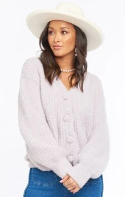 Show Me Your Mumu Clemmie Cardi ~ Lilac Knit
