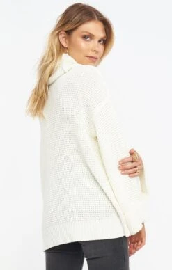 Show Me Your Mumu Hicks Sweater ~ Cream Waffle Knit -Show Me Your Mumu MF0 4273 CW03 04