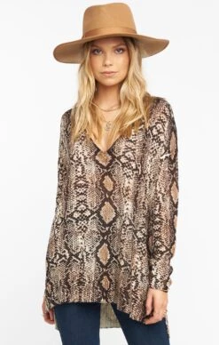 Show Me Your Mumu Hug Me Sweater ~ Python Knit