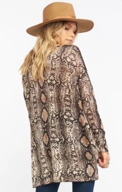 Show Me Your Mumu Hug Me Sweater ~ Python Knit -Show Me Your Mumu MF0 4328 PK18 03