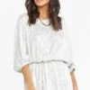 Show Me Your Mumu Genevieve Mini Dress ~ White Shine Sequins -Show Me Your Mumu MF0 940 WS11 01 0a3aad12 09b8 462e 98ff 4b65d82f8034