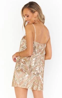 Show Me Your Mumu Martini Mini Dress ~ Deco Sequins -Show Me Your Mumu MF1 4395 DS41 03