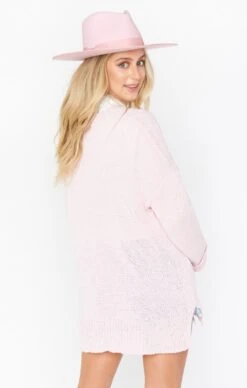 Show Me Your Mumu Anya Sweater ~ Blush Pink Knit -Show Me Your Mumu MF1 4573 BP12 01 3