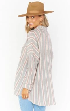 Show Me Your Mumu David Tunic ~ Canyon Stripe -Show Me Your Mumu MF1 4830 YC05 03