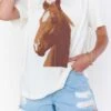 Show Me Your Mumu Travis Tee ~ Horse Head Graphic -Show Me Your Mumu MF1 934 HH13 01 1