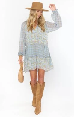 Show Me Your Mumu Birdie Mini Dress ~ Primrose Print Mix -Show Me Your Mumu MF2 4758 PP34 01
