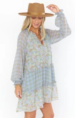 Show Me Your Mumu Birdie Mini Dress ~ Primrose Print Mix -Show Me Your Mumu MF2 4758 PP34 03