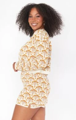 Show Me Your Mumu Sharon Skirt ~ Honey Wallflower Knit -Show Me Your Mumu MF2 4769 HW06 03 9e89ca06 6102 4891 8b10 5c0f6e3d1dad
