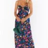 Show Me Your Mumu Codie Cut Out Dress ~ Mosaic Magic Luxe Satin -Show Me Your Mumu MF2 5327 BX62 01