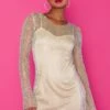 Show Me Your Mumu Iconic Mini Dress ~ Nude Glitz -Show Me Your Mumu MF3 5721 NG10 04