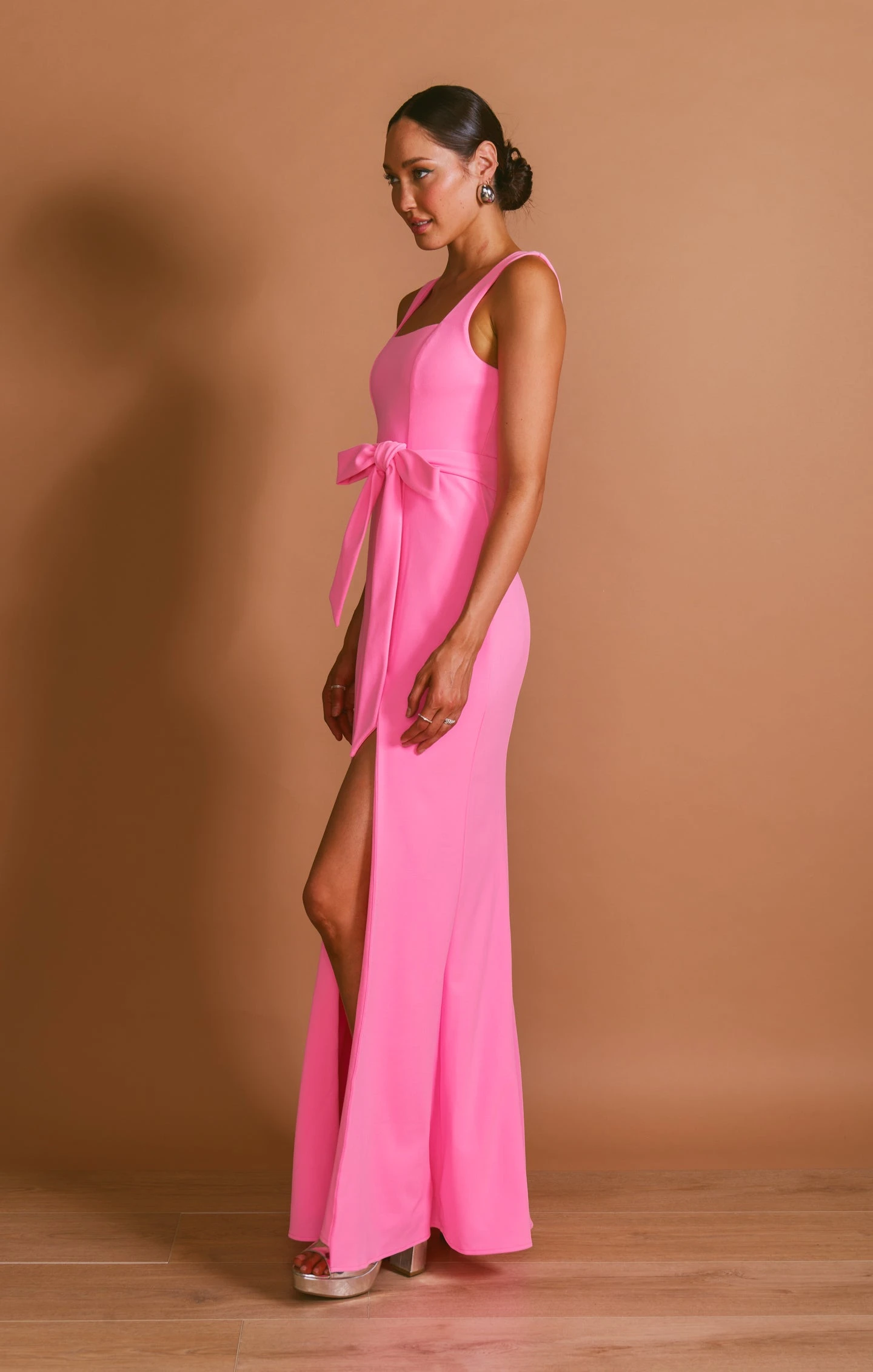 Show Me Your Mumu Paris Gown ~ Pink Stretch 6 Show Me Your Mumu Paris Gown ~ Pink Stretch - Image 4