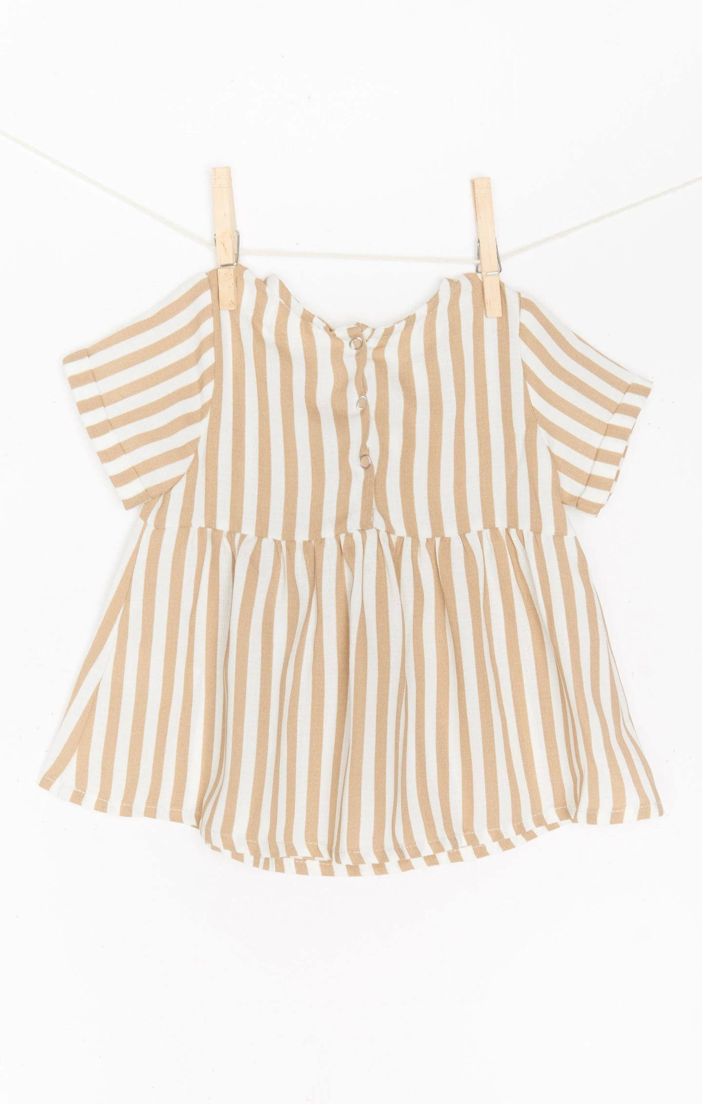 Show Me Your Mumu Gemma Tunic ~ Beige Everyday Stripe 7 Show Me Your Mumu Gemma Tunic ~ Beige Everyday Stripe - Image 5