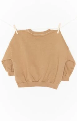 Show Me Your Mumu Mason Oversized Sweatshirt ~ Smile Mini Graphic -Show Me Your Mumu MIF1 4151T SM05 01 1