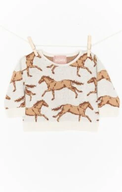 Show Me Your Mumu Mini Culver Sweater ~ Running Horses Knit 10 Show Me Your Mumu Mini Culver Sweater ~ Running Horses Knit -Show Me Your Mumu MIF1 4153T RH11 01