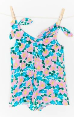 Show Me Your Mumu Mini Tilda Romper ~ Violets Garden -Show Me Your Mumu MIM1 4148T LM87 01 1