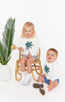 Show Me Your Mumu Jack Sweatshirt ~ Palm Graphic
