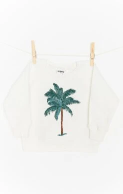 Show Me Your Mumu Jack Sweatshirt ~ Palm Graphic -Show Me Your Mumu MIS1 4127T PA17 01 6
