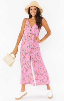 Show Me Your Mumu Goulding Jumpsuit ~ Chantelle's Floral -Show Me Your Mumu MM0 1591 XB22 04