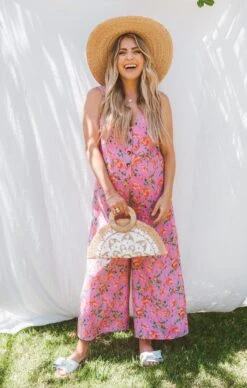 Show Me Your Mumu Goulding Jumpsuit ~ Chantelle's Floral -Show Me Your Mumu MM0 1591 XB22 06